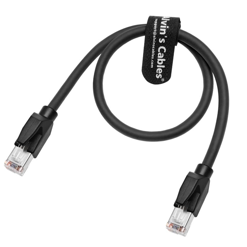 Alvin's Cable Cat6 Shielded Profinet Cable, 20m High-Flex for PLC & Robotics