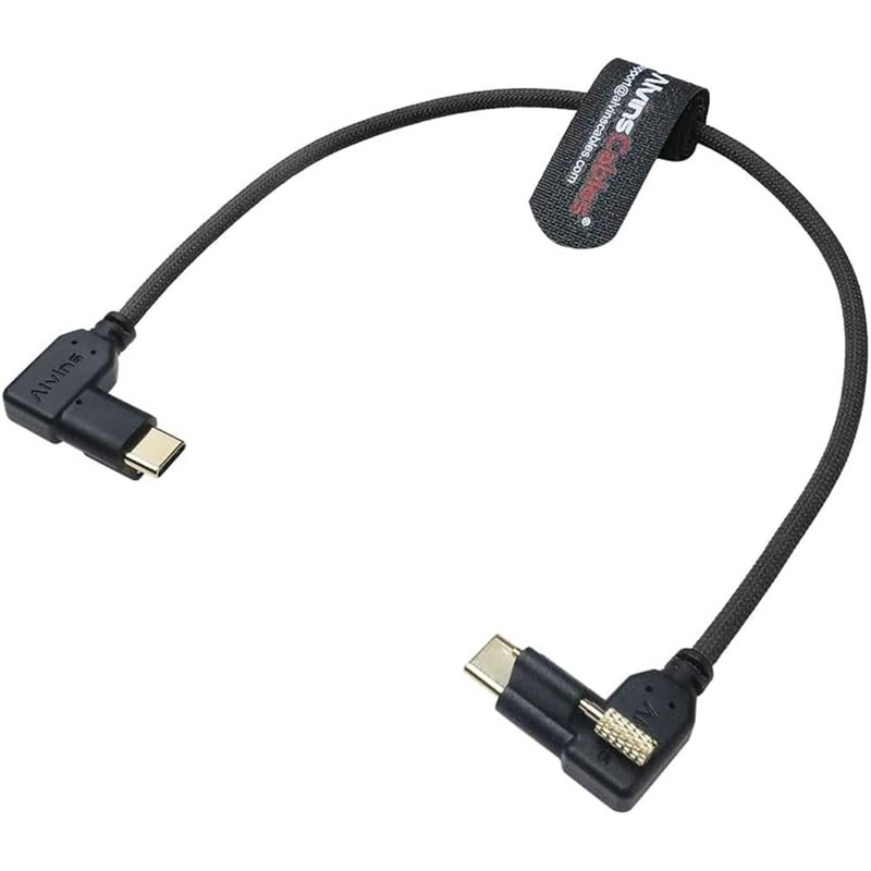 Alvin's Locking USB C Cable for Blackmagic 4K G2 12in 10Gbps
