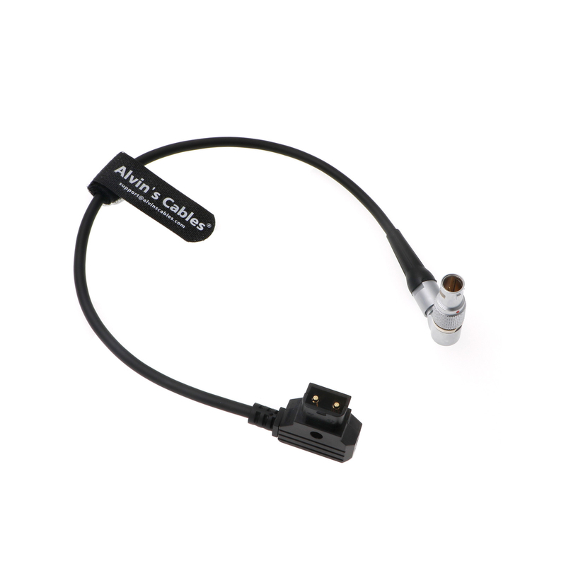 Power-Cable for Kinefinity Mavo Edge Rotatable Right Angle 2-Pin Male to D-tap Male Alvin's Cables 30CM