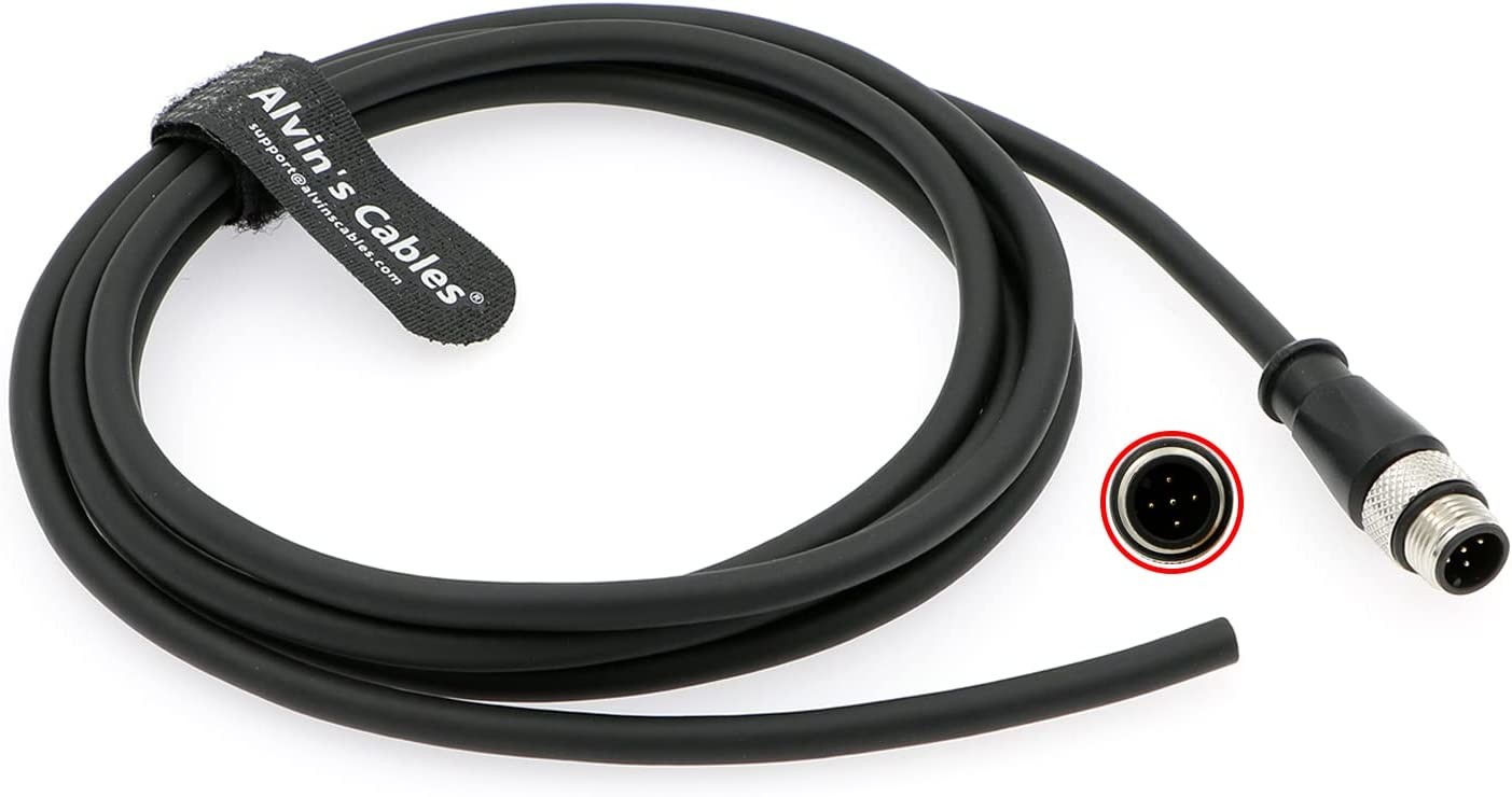 M12 Cable M12 A-Code 5-Pin Male To Female Actuato Senso Signal Cable Profibus Connector