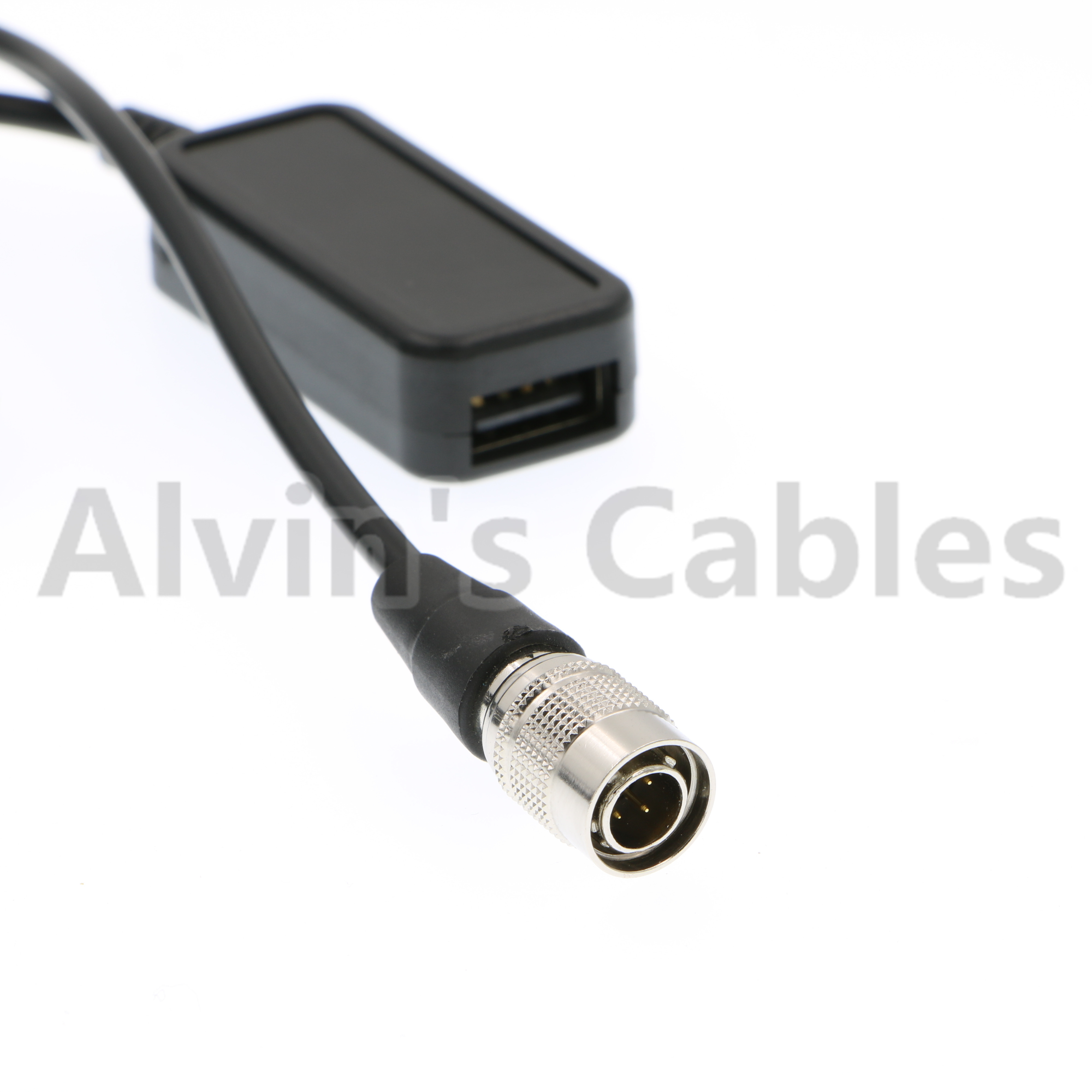Alvin's Cables 4 Pin Hirose Male to USB Female Converter 5V Cable from