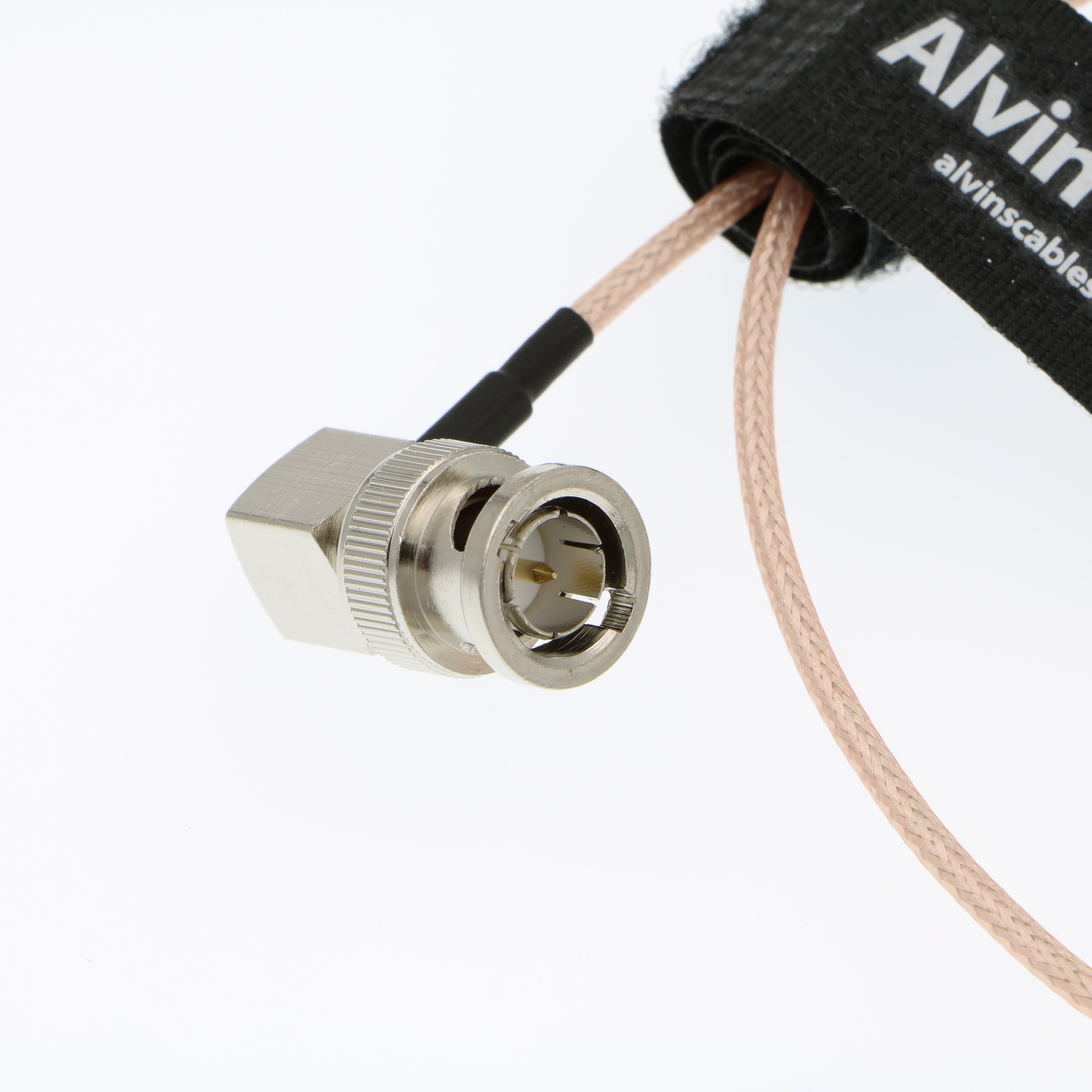 Alvins Cables RG179 Coax BNC Right Angle Male to Male Cable for BMCC Video Blackmagic Camera