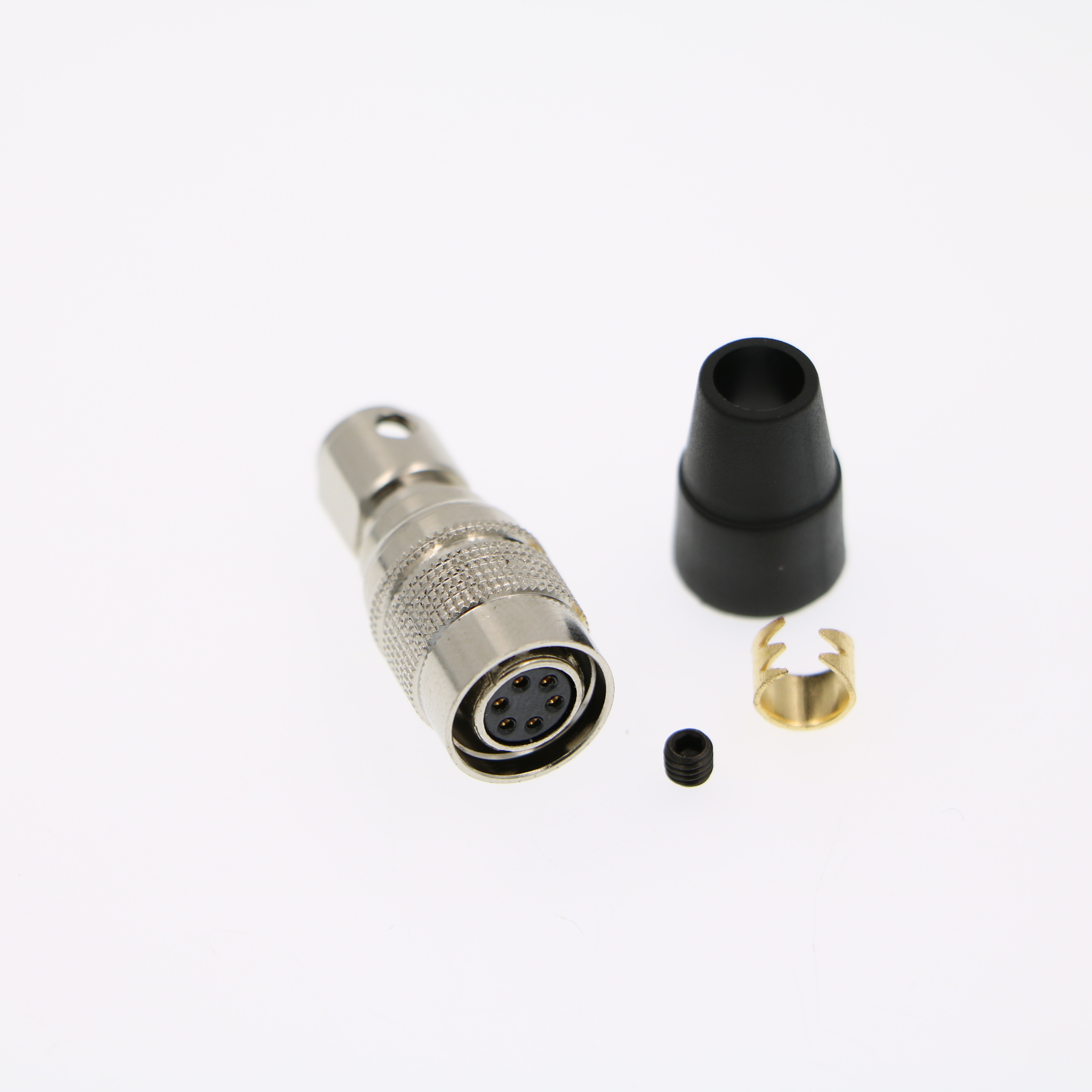 Compatible Hirose 4 6 10 12 pin Plug Female Male Circular Connector HR10A-7P-4P