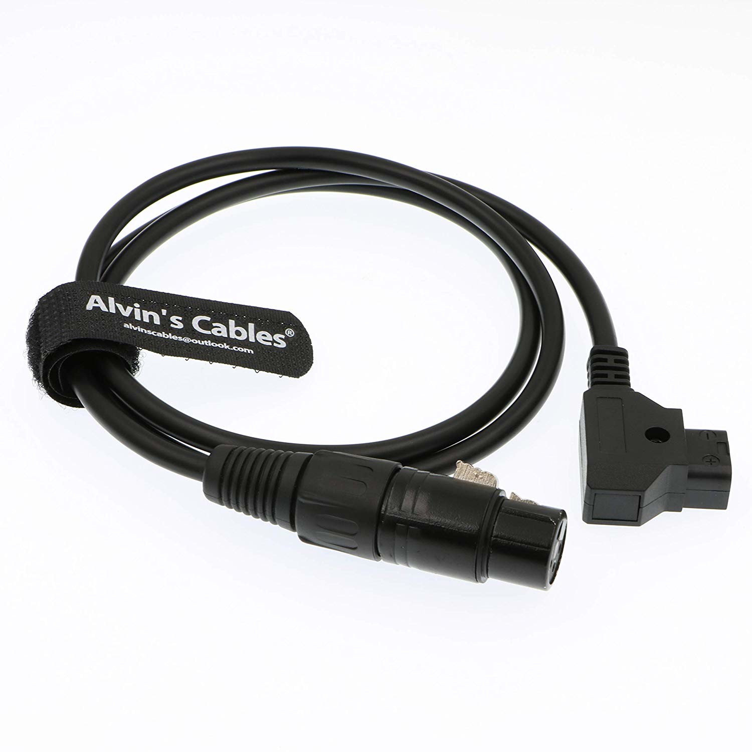 XLR 4 Pin Female to D Tap Power Cable for Practilite 602 DSLR Camcorder Sony F55 SXS Camera